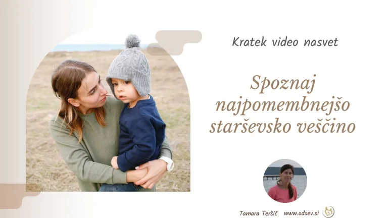 Če želiš, da te otrok sliši, upošteva in sodeluje, moraš nujno osvojiti najpomembnejšo starševsko veščino – empatijo.