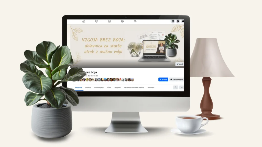 Vzgoja brez boja facebook skupina